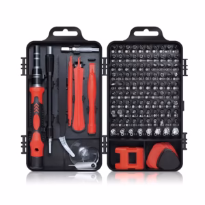 Set de Desarmadores Perilleros de 117 Piezas Finder TM-TL117 Kit de Reparación de 117 piezas, desarmadores de presición con estuche Finder TM-TL117