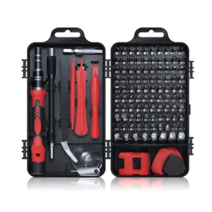 Set de Desarmadores Perilleros de 117 Piezas Finder TM-TL117 Kit de Reparación de 117 piezas, desarmadores de presición con estuche Finder TM-TL117