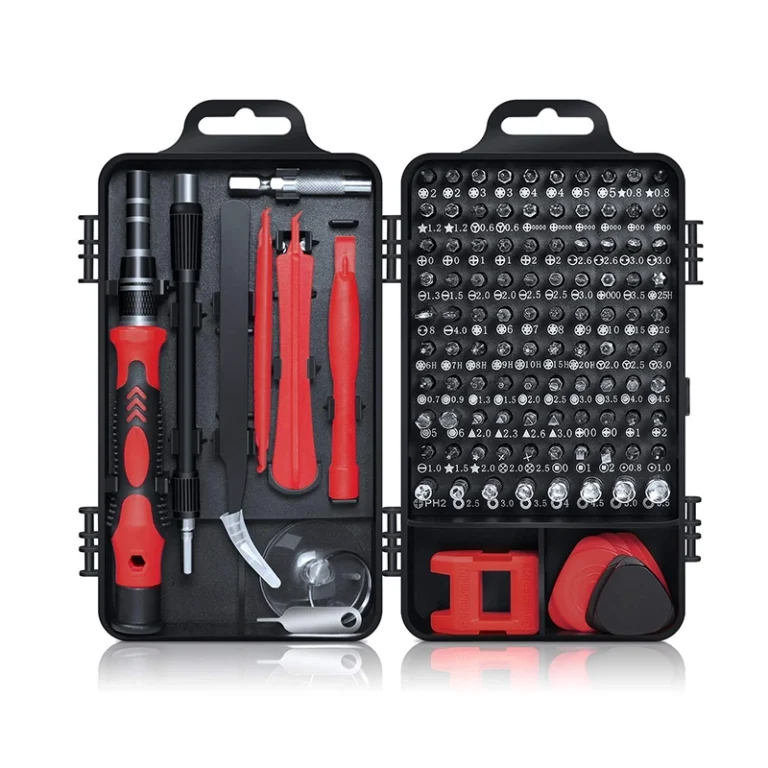 Set de Desarmadores Perilleros de 117 Piezas Finder TM-TL117 Kit de Reparación de 117 piezas, desarmadores de presición con estuche Finder TM-TL117