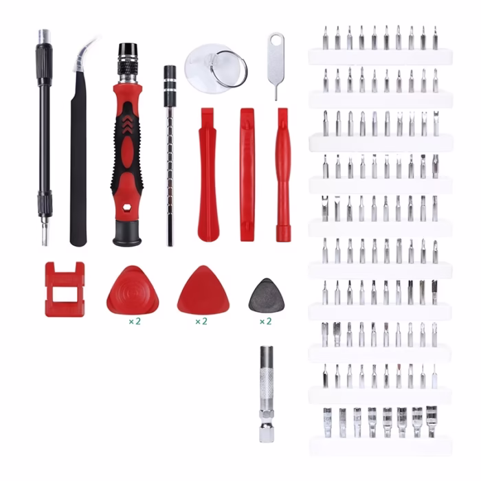 Set de Desarmadores Perilleros de  Piezas Finder TM TL Kit de Reparación de  piezas desarmadores de presición con estuche Finder TM TL