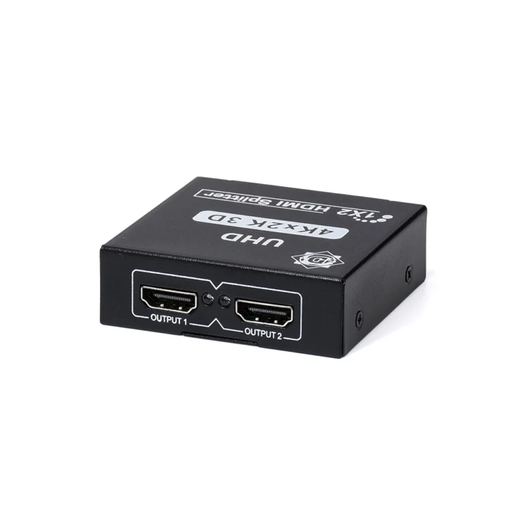 Splitter HDMI 1x2 Full HD 4K Delcom CY05: Duplica tu señal HDMI con estilo y confiabilidad