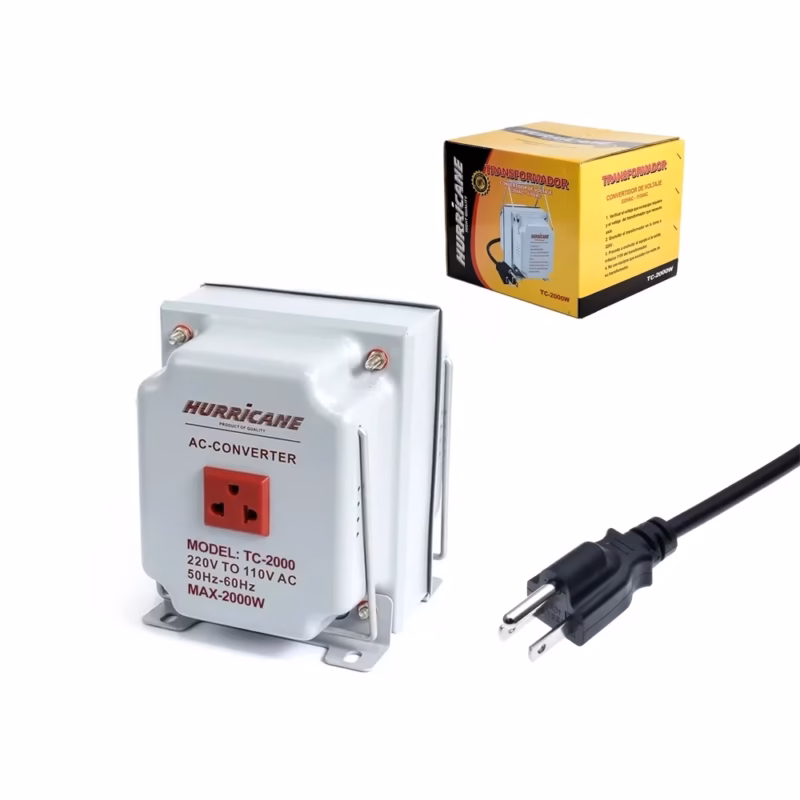 Transformador de V a VAC de W Hurricane TC W
