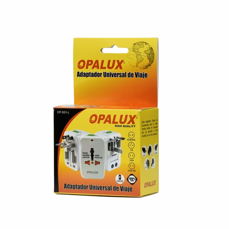Adaptador Universal de Viaje Opalux