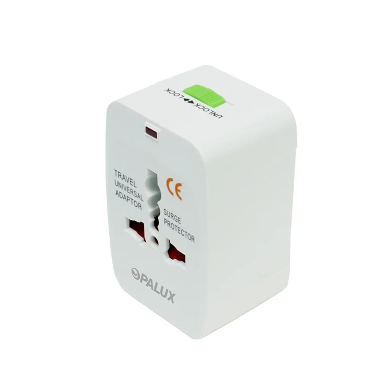 Adaptador Universal de Viaje Opalux Adaptador Viajero con Enchufe Universal Opalux OP-931-L