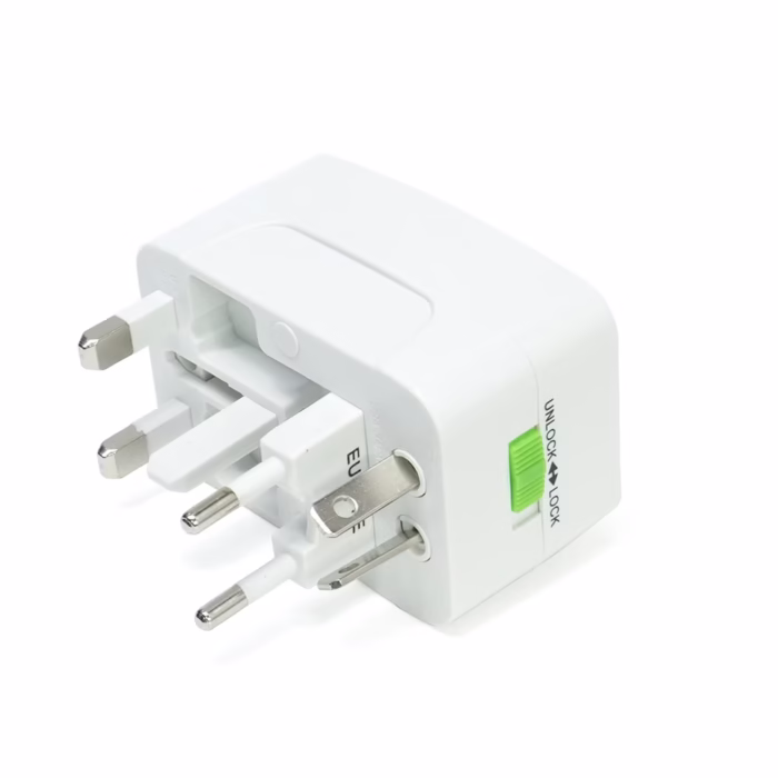 Adaptador Universal de Viaje Opalux Adaptador Viajero con Enchufe Universal Opalux OP  L