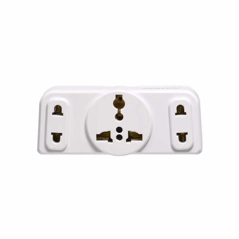 Adaptador de Enchufe Triple Opalux OP  A | Multiplica tus Tomas de Corriente