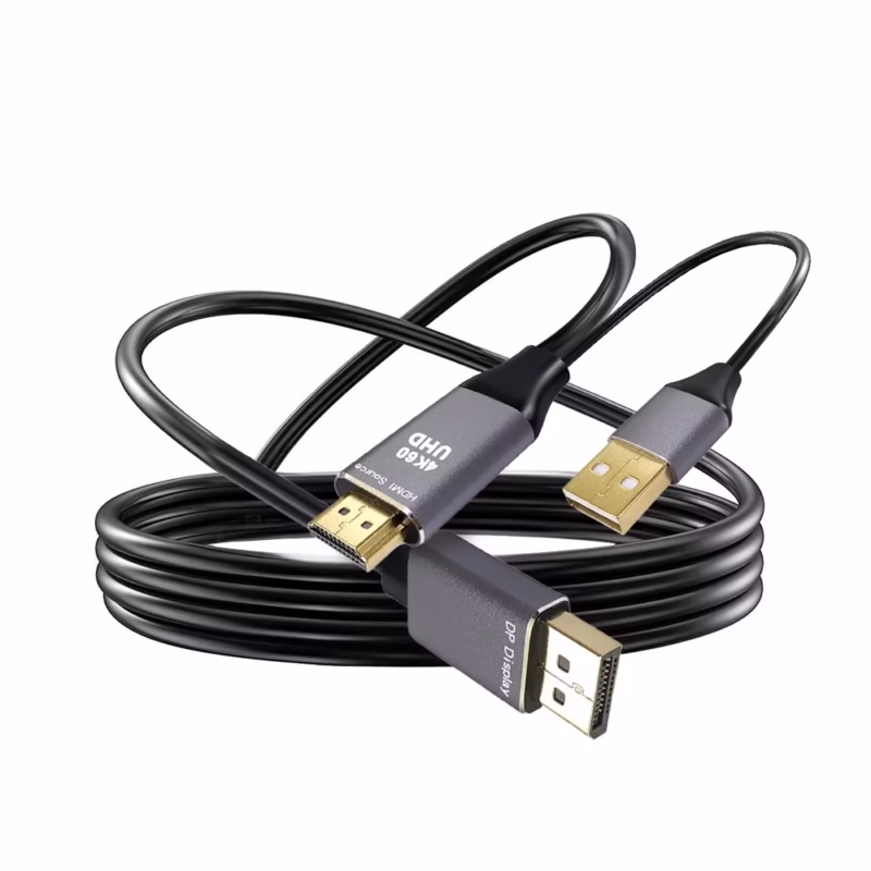 Cable HDMI a DisplayPort Activo Netcom PE DP | KHz | Convierte HDMI a DisplayPort con Facilidad