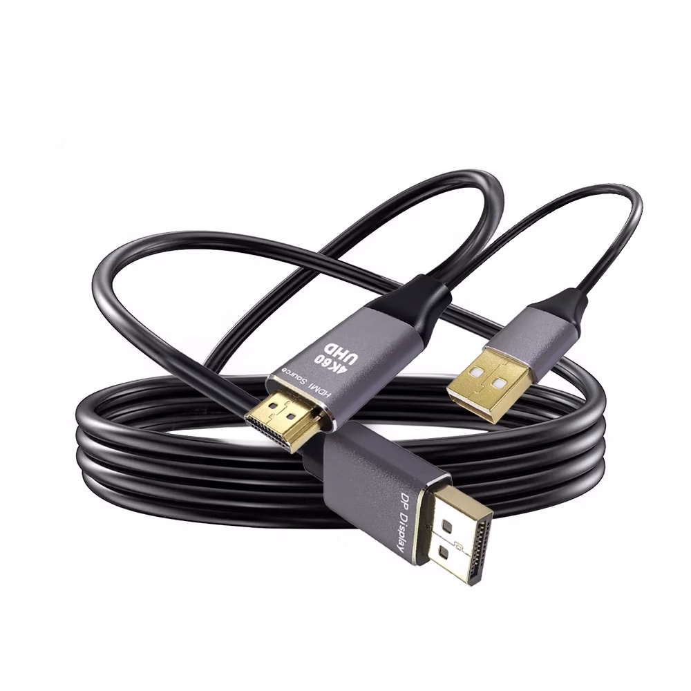Cable HDMI a DisplayPort Activo NETCOM PE DP Cable Adaptador de HDMI K Ultra HD a DisplayPort Activo   NETCOM PE DP