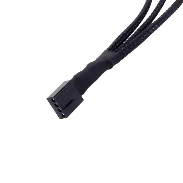 Cable Splitter FAN de 4 Pin 1x3 para PC Cable Divisor para Cooler Fan para Computadora de Escritorio de 1 Entrada 3 Salidas- American NET GP-260-4PIN-1x3