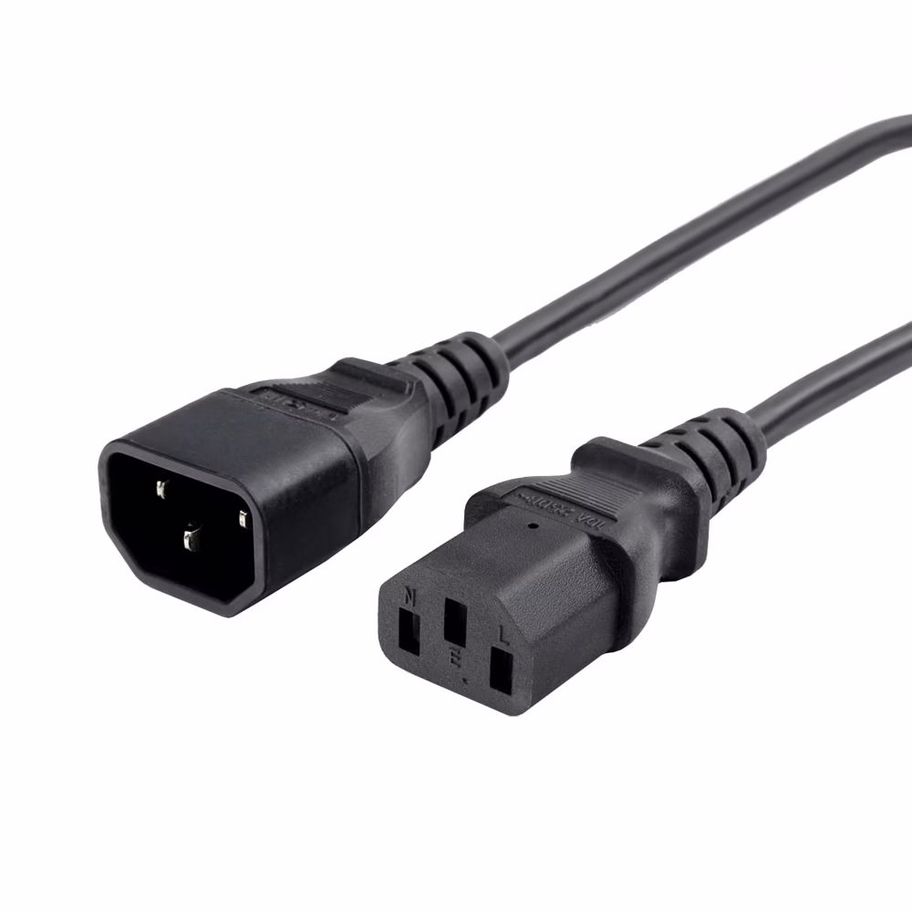Cable UPS C C de MT AWG Cable para UPS con Conector C a C de  Metros a AWG Trautech PE PW