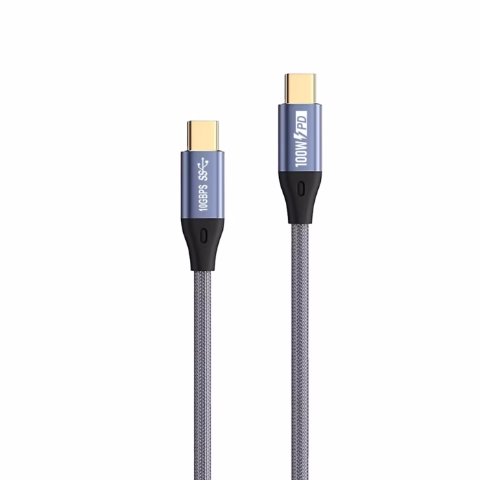 Cable USB C de CM W Glink GL C Cable USB Tipo C de  Metros con Soporte de W Enmallado   Glink GL C