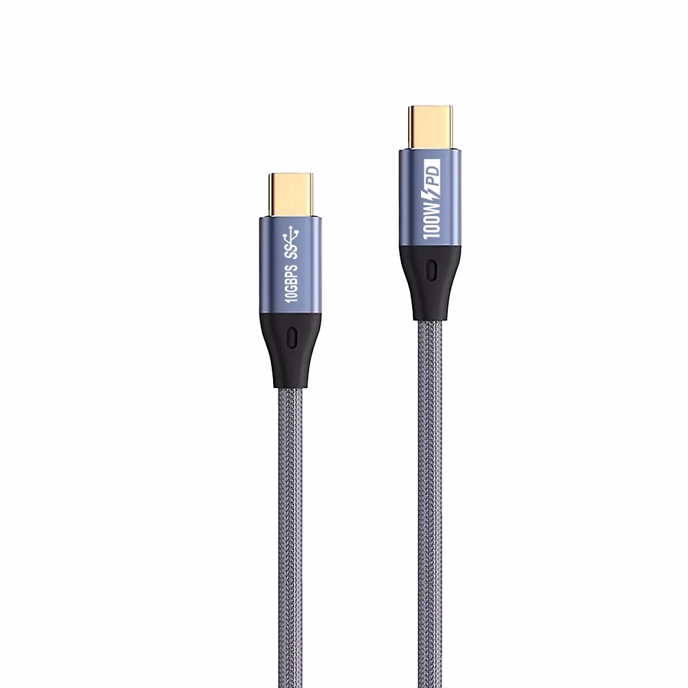 Cable USB C de CM W Glink GL C Cable USB Tipo C de  Metros con Soporte de W Enmallado   Glink GL C