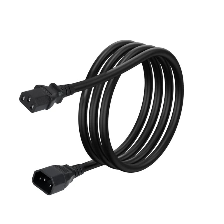 Cable de Poder C13 a C14 de 1.8 Metros - American NET GP-130CAP Cable para UPS con Conector C13 a C14 de 1.8 Metros de 14AWG - American NET