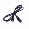 Cable de Poder C a Nema  P AWG Trautech PE AC Cable de Poder para Computadora con Enchufe Plano y Conector C Hembra   AWG Trautech PE AC