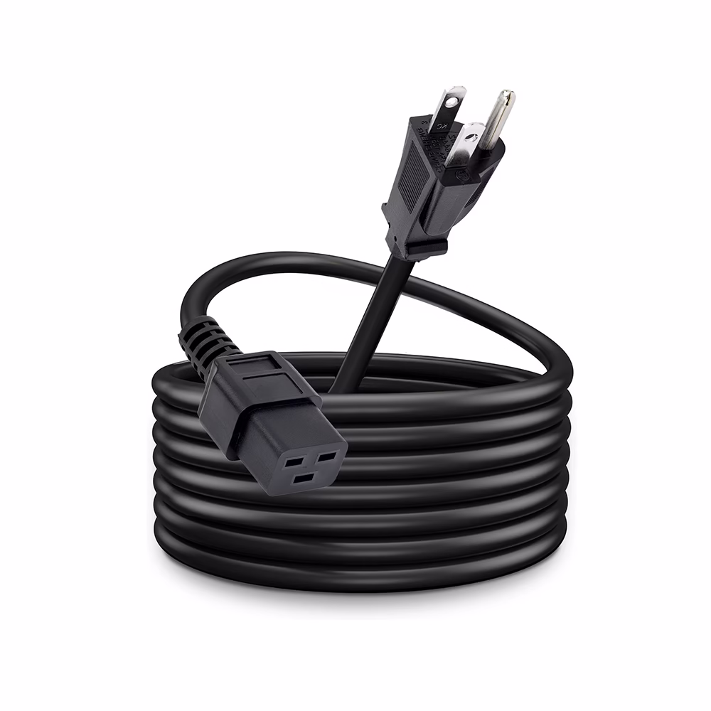 Cable de Poder C a Nema  P Trautech Cable de Poder C a Enchufe Plano con toma a Tierra de  Metros a AWG   Trautech PE PW