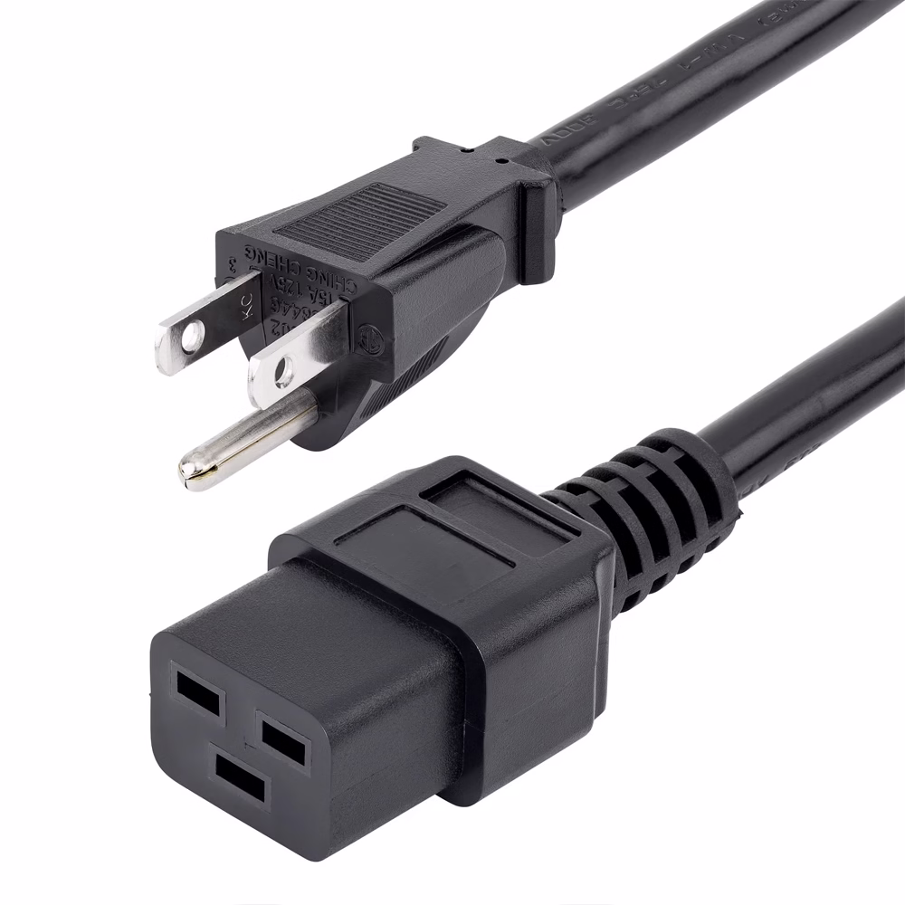 Cable de Poder C a Nema  P Trautech Cable de Poder C a Enchufe Plano con toma a Tierra de  Metros a AWG   Trautech PE PW
