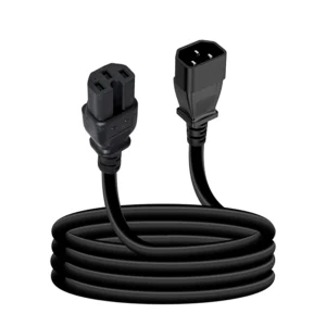 Cable de Poder UPS C14 a C15 de 180CM GP-130-CAP-GSYS Cable de Poder para UPS C14 a C15 de 1.8 Metros a 16AWG 250VAC 10A American NET