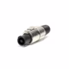 Conector Speakon Aereo de  Pines   Voyz M  Plug Spikon Metálico de  Pin para Parlantes   Voyz M