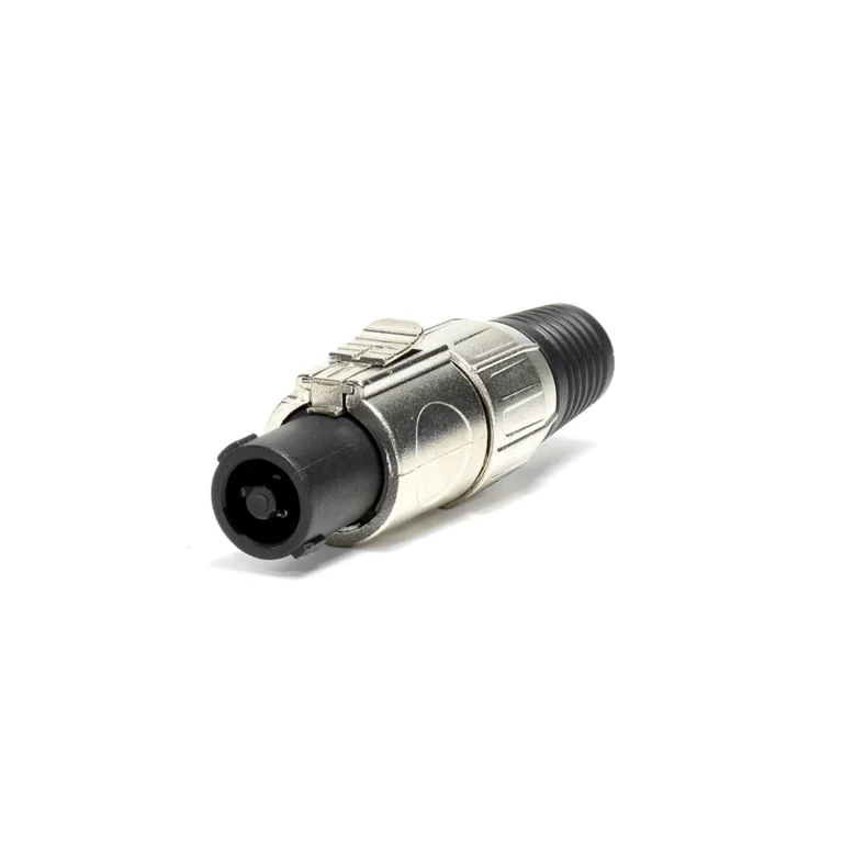 Conector Speakon Aereo de 4 Pines - Voyz M-84 Plug Spikon Metálico de 4 Pin para Parlantes - Voyz M-84