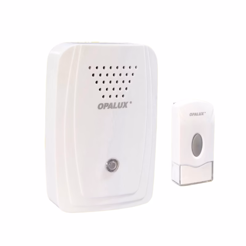 Timbre Inalámbrico Portátil - Opalux OP-715___01 Timbre Inalámbrico Portátil Opalux OP | Melodías y Alcance de Metros