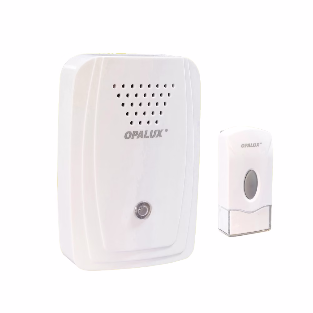 Timbre Inalámbrico Portátil   Opalux OP  Timbre Inalámbrico Portable con  Melodías   Opalux OP 
