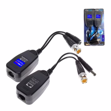 Video Balun RJ de MPx Lancom ZZ Y BNC Video Balun RJ de  Megapixeles con Soporte de Tecnología HD CVI   AHD   TVI  CVBS Marca LANCOM ZZ Y BNC