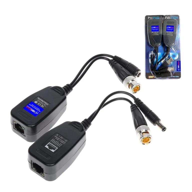 Video Balun RJ45 de 8MPx Lancom ZZ-Y-BNC06 Video Balun RJ45 de 8 Megapixeles con Soporte de Tecnología HD-CVI - AHD - TVI -CVBS Marca LANCOM ZZ-Y-BNC06