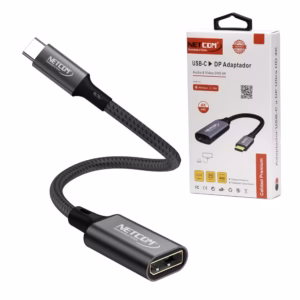 Adaptador USB C a DisplayPort NETCOM PE AP | KHz | Conexión Ultra HD para tu Laptop