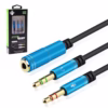 Cable Adaptador de Micrófono y Audífono a Miniplug Hembra Delcom DCAU  Cable Adaptador  Jack MicAudio a Jack Hembra  Cable TRRS Hembra a Micrófono y Auricular TRS Jack mm Macho Solución completa para tus necesidades de audio y comunicación