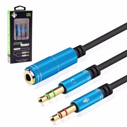 Cable Adaptador de Micrófono y Audífono a Miniplug Hembra Delcom DCAU  Cable Adaptador  Jack MicAudio a Jack Hembra  Cable TRRS Hembra a Micrófono y Auricular TRS Jack mm Macho Solución completa para tus necesidades de audio y comunicación