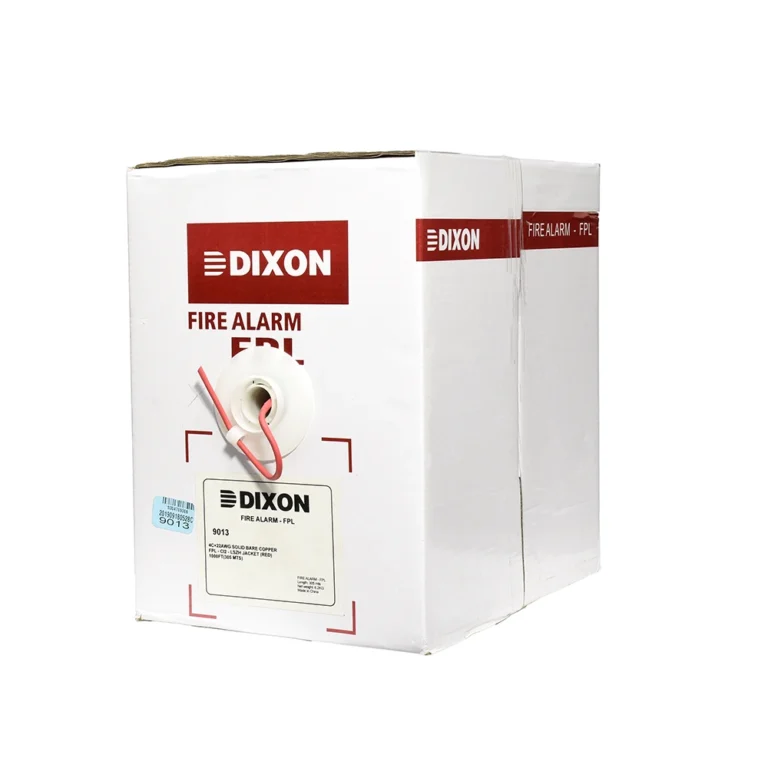Cable FPL Dixon 9013 de 300mts 4x22AWG, Cable Contra Incendio SOLOARTI FPL Dixon 9013 de 4 Pares por 22AWG Puro Cobre, Color rojo Cable Contra Incendio SOLOARTI FPL Dixon 9013: Seguridad y Confianza para tu Proyecto