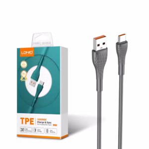 Cable USB Tipo C a USB de 30W LDNIO LS671 Cable USB de Carga Rápida hasta 30W de 1 Metro, USB C a USB marca LDNIO LS671 Cable USB de Carga Rápida LDNIO LS671: Carga veloz y segura para tus dispositivos