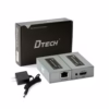 Extender HDMI de  Metros Dtech DT  Extender HDMI de  Metros por Cable de RED UTP cate o Cat hasta MT Dtech Extensor HDMI Dtech DT  Llega a  metros sin perder calidad