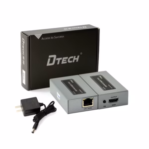 Extender HDMI de 50 Metros Dtech DT-7073 Extender HDMI de 50 Metros por Cable de RED UTP cat5e o Cat6 hasta 50MT Dtech Extensor HDMI Dtech DT-7073: Llega a 50 metros sin perder calidad