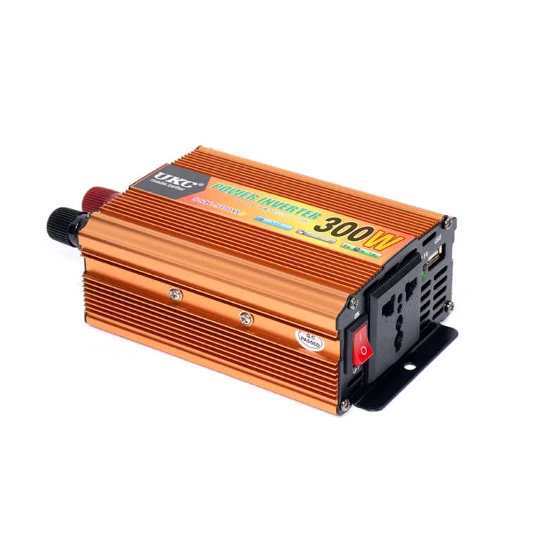 Inversor de 12V a 220V AC UKC-300W Inversor de Corriente de 12V DC a 220V Alternos AC UKC ZZ-SSK-300W Inversor de 12V a 220V AC UKC-300W: Convierte tu energía en cualquier lugar