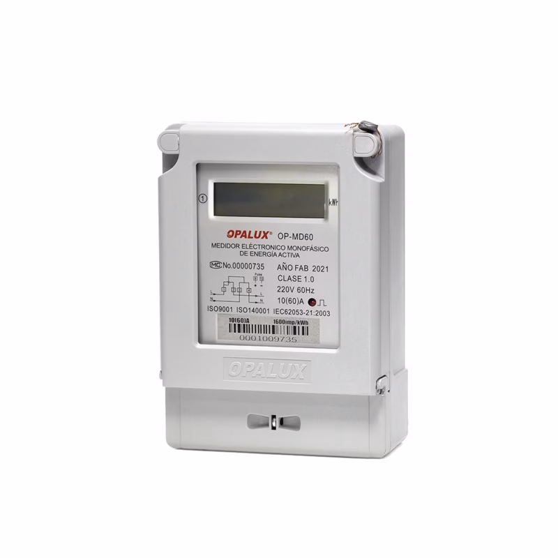 Medidor de Corriente Monofásico V Opalux OP MD | Control Preciso de tu Consumo Eléctrico