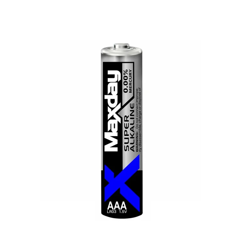 Pilas AAA de Alcalina Maxday MD-1007, Pack de 2 Pilas AAA de Alcalina LR03 MaxDay ZZ-MD-1007 Pack de 2 Pilas AAA de Alcalina LR03 MaxDay MD-1007: ¡Energía duradera para tus dispositivos!