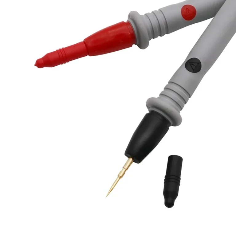 Puntas Finas para Multímetro High Full Max ZZ-YKZ-TTLWH Puntas Ultra Finas para Multímetro CAT II 20A: Precisión milimétrica en tus mediciones