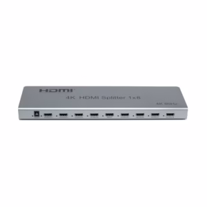 Splitter HDMI 1x8 vías 4K Delcom DSPL013, Splitter HDMI de 1 Entrada a 8 Salidas 4K@60hz Ultra HD Versión 2.0 Delcom DSPL013 Splitter HDMI Delcom 1x8: Multiplica tu señal a 8 pantallas 4K