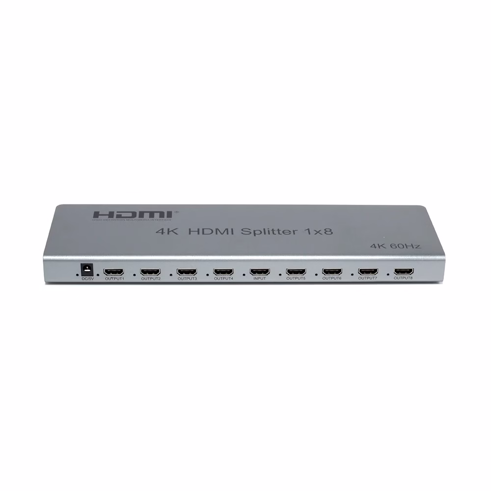 Splitter HDMI x vías K Delcom DSPL Splitter HDMI de  Entrada a  Salidas Khz Ultra HD Versión  Delcom DSPL Splitter HDMI Delcom x Multiplica tu señal a  pantallas K