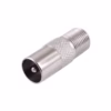 Adaptador PAL Macho a Coaxial Hembra ZZ A  Conector PAL Macho a F Hembra Coaxial