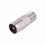 Adaptador PAL Macho a Coaxial Hembra ZZ-A-0945 Conector PAL Macho a F Hembra Coaxial
