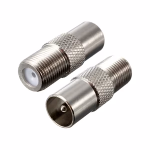 Adaptador PAL Macho a Coaxial Hembra ZZ-A-0945 Conector PAL Macho a F Hembra Coaxial