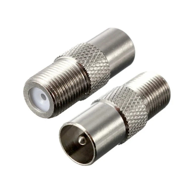 Adaptador PAL Macho a Coaxial Hembra ZZ-A-0945 Conector PAL Macho a F Hembra Coaxial