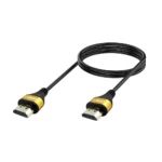 Cable HDMI de 1MT Ultra Delgado Lancom HAA90-1M: Elegancia y rendimiento en un solo cable Cable HDMI de 1 Metro Ultra Delgado, modelo Slim 4K, Conector Gold Plated, Versión 2.0, Audio Retorno, High Speed, Diseño Compacto, Apantallado, Marca Lancom, Modelo HAA90-1M