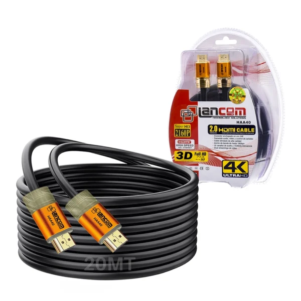 Lancom 4K HAA40 15M SF Cable HDMI de 15 Metros Version 2.0 Sin Filtro