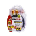 Cable HDMI de 20 Metros Lancom 4K HAA40-20M-SF: Extiende tu experiencia multimedia sin límites Cable HDMI de 20 Metros, marca LANCOM, Modelo HAA40-20M-SF, con Conector Gold Plated, 100% Cobre, High Speed, Audio Retorno, 18Gbps, HDR, 18Gbps, Apantallado, Versión 2.0 4K Ultra HD 2160p, 32 Canales de Audio, 1536kHz de Frecuencia