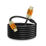 Cable HDMI de 3 Metros 4K Lancom HAA40-3M Cable HDMI de 3 Metros, marca Lancom, Modelo HAA40-3M, con Conector Gold Plated, 100% Cobre, High Speed, Audio Retorno, 18Gbps, HDR, 18Gbps, Apantallado, Con Filtro de Ferrita, Versión 2.0 4K, 32 Canales de Audio,1536kHz frecuencia