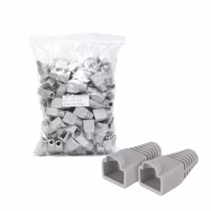 Capucha RJ45 Color Gris Power Acoustik KDCA17 Capucha Cerrada RJ45 Color Gris Pack de 100 Unidades - Power Acoustik KDCA17: Protege tus conexiones de forma segura y profesional