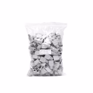 Capucha RJ45 Color Gris Power Acoustik KDCA17 Capucha Cerrada RJ45 Color Gris Pack de 100 Unidades - Power Acoustik KDCA17: Protege tus conexiones de forma segura y profesional